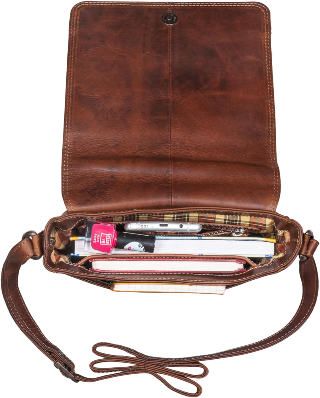 STILORD 'Edith' Lederhandtasche Damen Echtleder Klein Leder Handtasche Schultertasche Umhängetasche