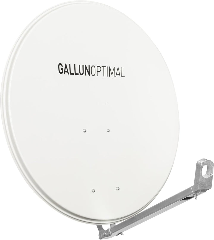 GALLUN 80cm Profi-Type ALU Parabolantenne hellgrau Alu Profi Hellgrau, Alu Profi Hellgrau