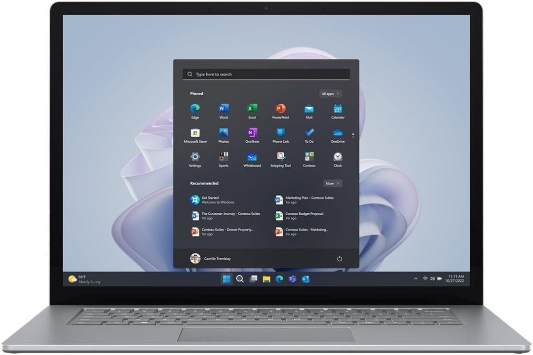 Microsoft Surface Laptop 5 i7-1265U Notebook 38,1 cm (15 Zoll) Touchscreen Intel® Core™ i7 8 GB LPDD