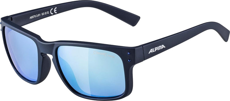 ALPINA KOSMIC - Verspiegelte und Bruchsichere Sonnenbrille Mit 100% UV-Schutz Für Erwachsene Einheit