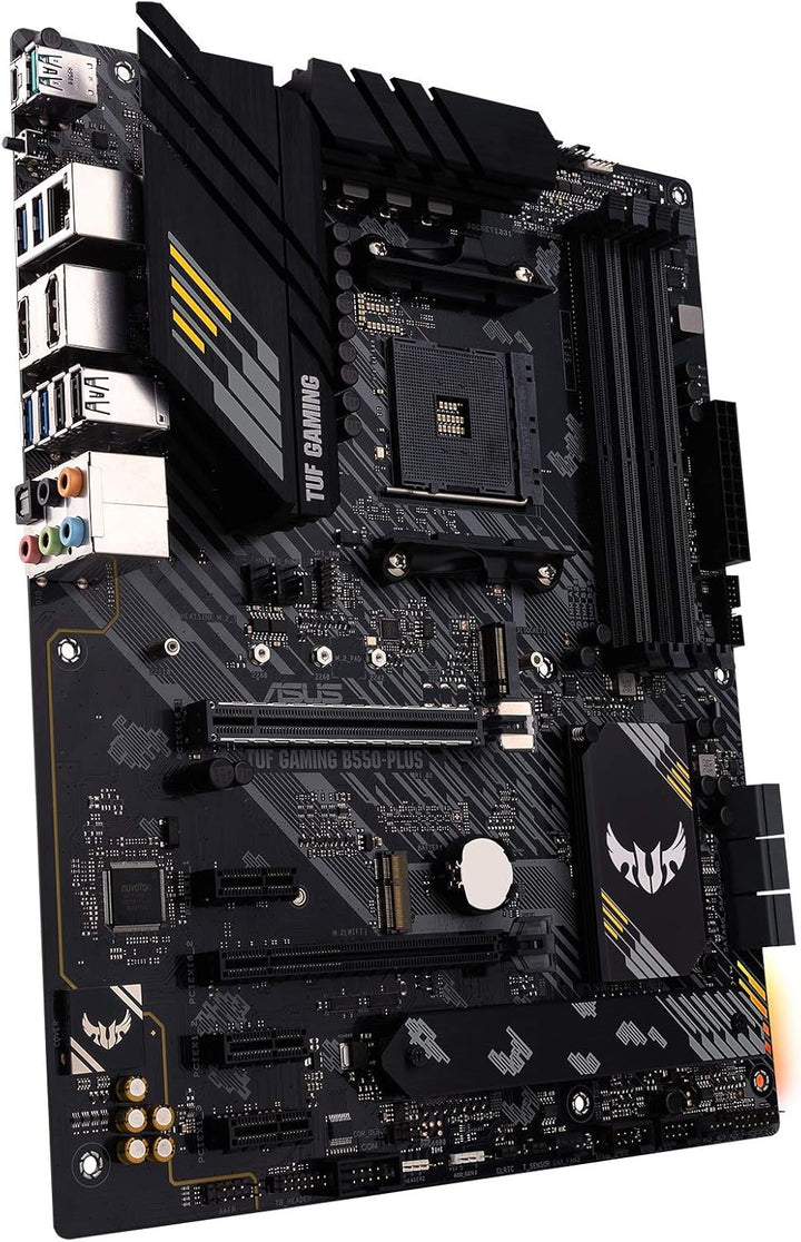 ASUS TUF Gaming B550-Plus Mainboard Sockel AM4 (ATX, Ryzen, PCIe 4.0, 2x M.2, 2Gbit/s Ethernet, SATA