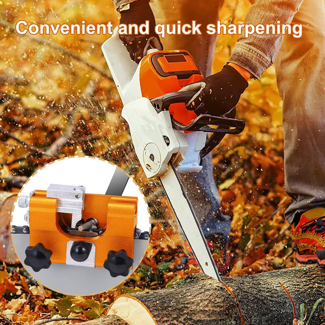 Zahnschärfer Sägekettenschärfgerät-Set Kettensägen Kit Kettenschärfgerät ist für alle Arten von Kett