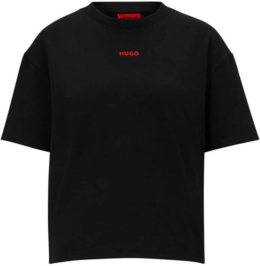 HUGO Damen Shuffle Loungewear_T_Shirt XS Black1, XS Black1