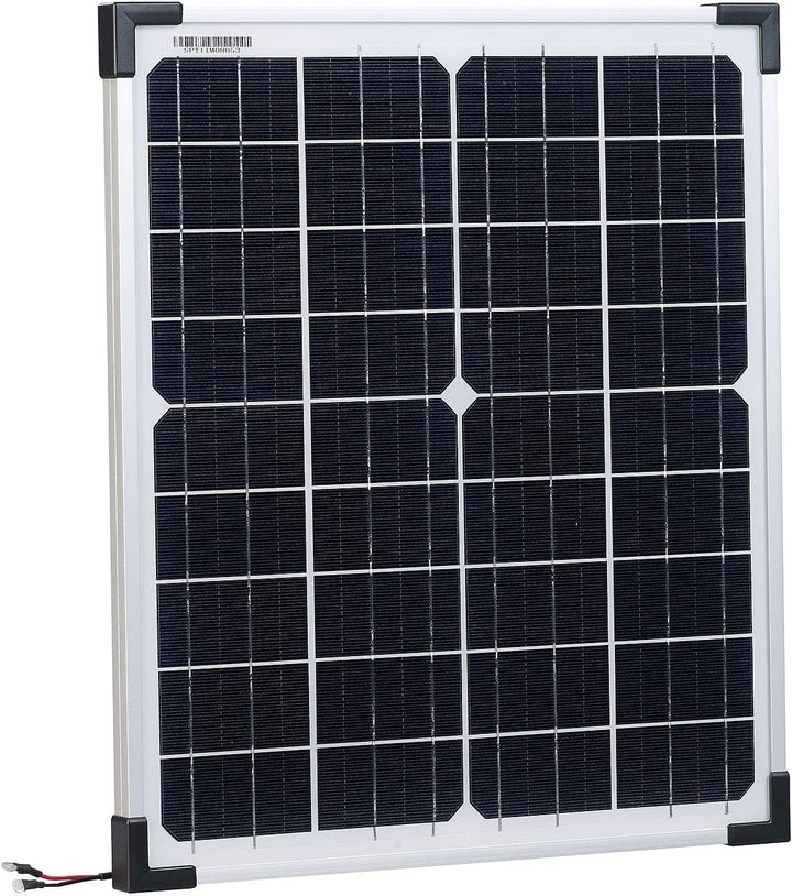 revolt Solarpanel 20 Watt: Solarpanel (20 W) mit Akku, Laderegler und 230-V-Wandler (Solarpanel mit