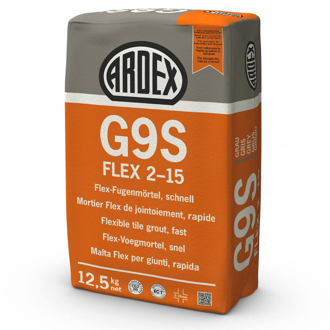 Ardex G9S Flex 2-15 Flexibler Fugenmörtel schnell 12,5kg Grau