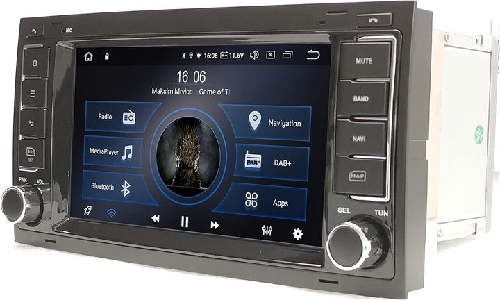 M.I.C. AVTO7 Android 12 Autoradio mit navi Qualcomm Snapdragon 665 4G+64G Ersatz für VW T5 multivan
