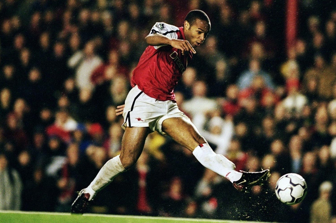 Unterzeichnet Thierry Henry Arsenal Autogrammkarte Foto Bilderrahmen PRINT A4