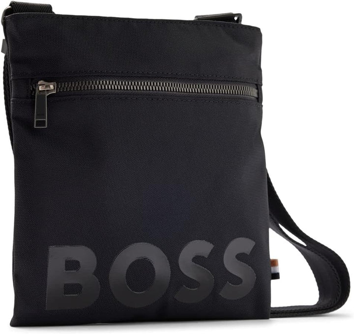 BOSS Herren Umhängetasche Catch_S zip env Einheitsgrösse Black1, Einheitsgrösse Black1
