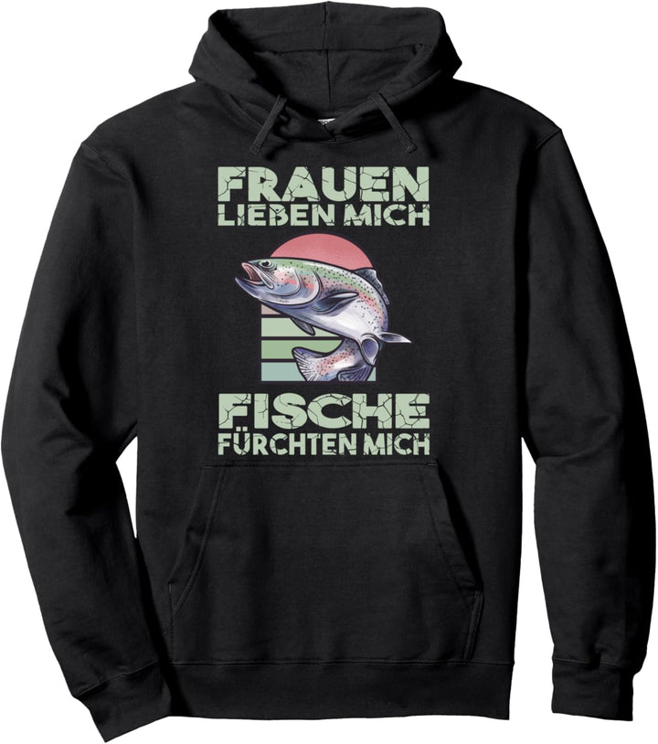 Angelexperte Fischerboot Fischer & Angler Pullover Hoodie
