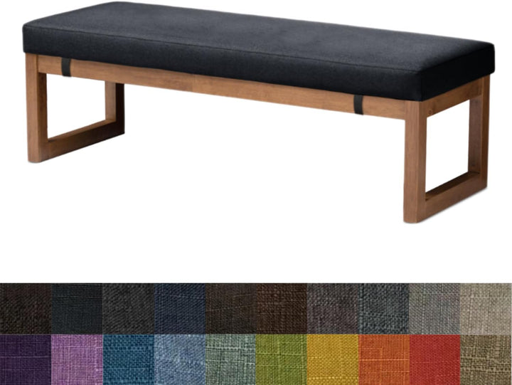 Kimgull Bankauflage Sitzkissen, Bequeme Waschbare Rutschfestes Sitzkissen für Gartenbank Schaukel, T