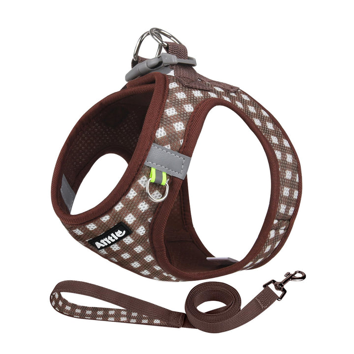 AIITLE Easy Walk Hundeweste, Geschirr und Leine, Set, Haustierbedarf, kein Ziehen, atmungsaktives Ne