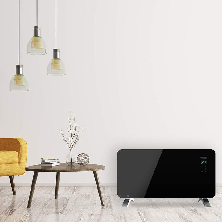 Cecotec Heizkonvektor mit Glasplatte Ready Warm 6670 Crystal Connection. 1500 W, WiFi-Steuerung, ein