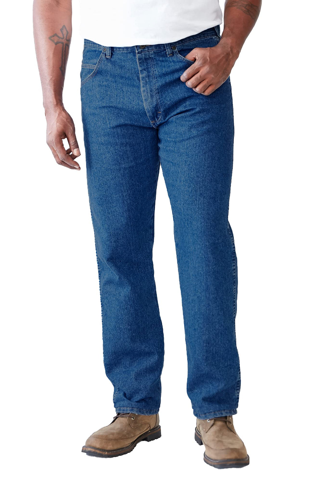 Wrangler Herren Texas Contrast' Jeans 44W / 30L Stonewashed, 44W / 30L Stonewashed