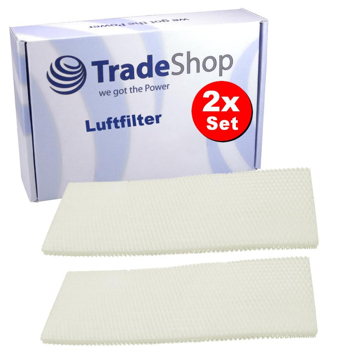 2x Trade-Shop Luftfilter/Verdunstungsfilter/Ersatzfilter kompatibel mit Trotec B 24 E, B 25 E Luftbe