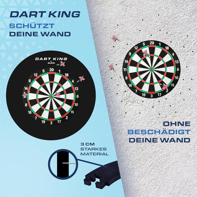 ELANI – klimaneutraler Dartring für optimalen Schutz von Wand, Boden, Dartpfeil und Flight – passgen