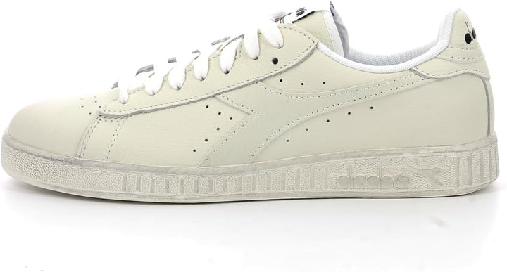 Diadora Game L Low Waxed 9000006031, Sneakers 36 EU Weiss White White White, 36 EU Wei&#xDF; White W