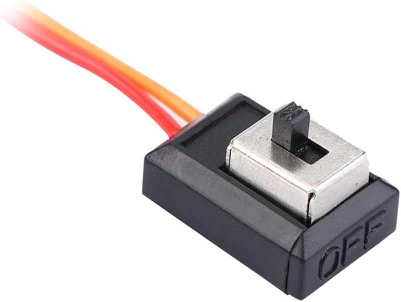 Leistungsstarker 160-A-Bürstenregler mit BEC, Wasserdicht und Staubdicht für 1/12 RC-Autos, Einfache