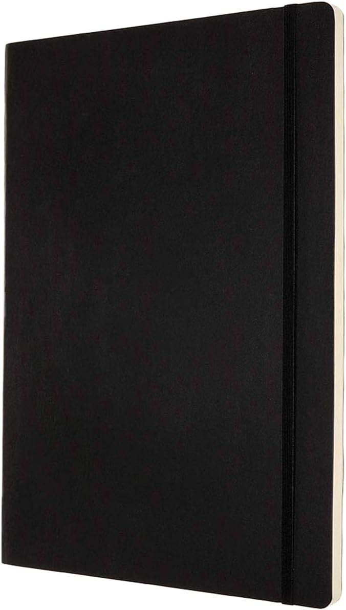 Moleskine - Klassisches Blanko Notizbuch - Notizheft mit Softcover und elastischem Verschluss - Mass