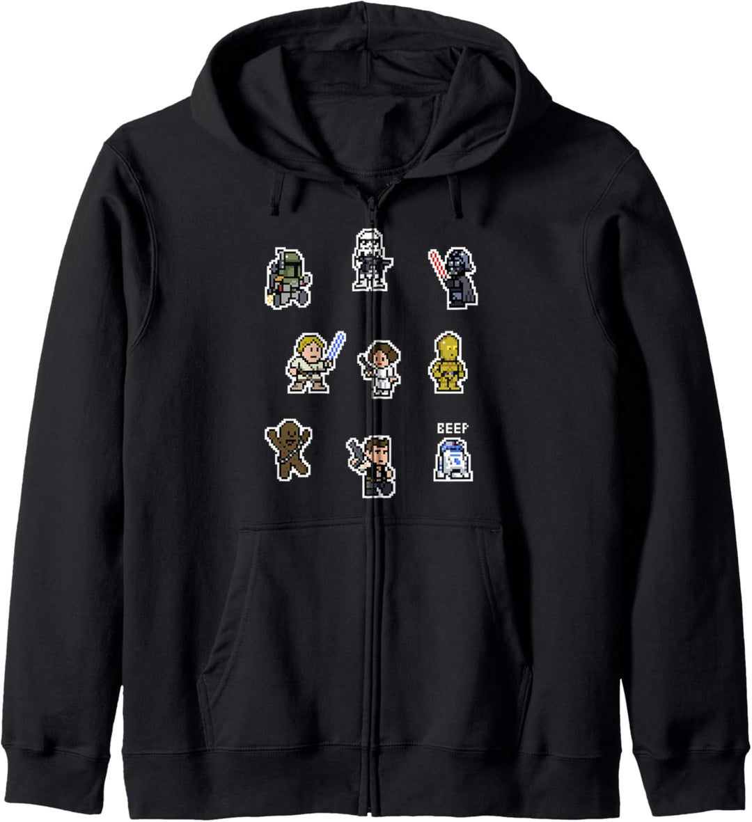Star Wars Classic 8-Bit Character Mix Kapuzenjacke