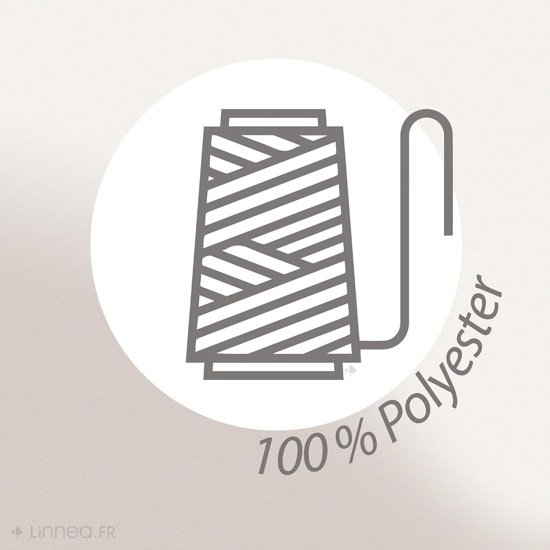 Linnea Zugluftstopper aus Polyester, kariert, Kollektion Dog Retro, Grau