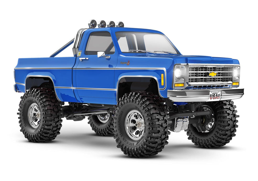 TRAXXAS TRX-4M 1/18 Chevrole K-10 4x4 Blau High Trail Crawler inkl. Akku/Lader 4WD RTR