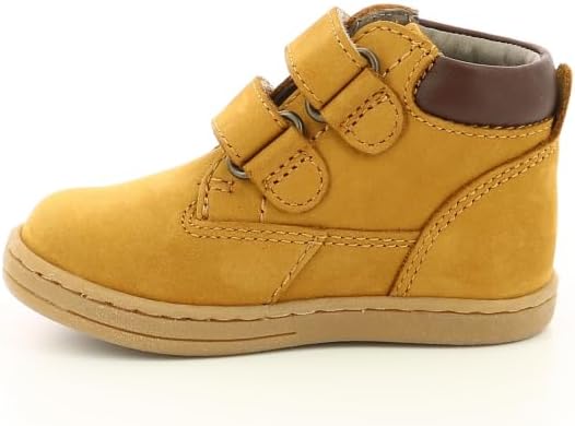 Kickers Unisex Baby Tackeasy Oxford-Schuh 24 EU Camel Braun, 24 EU Camel Braun