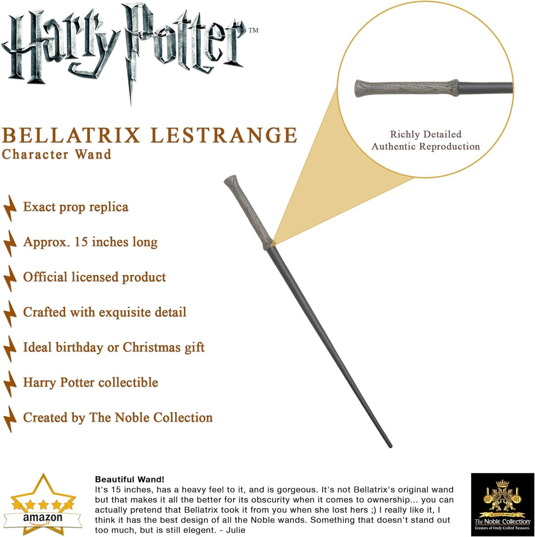 The Noble CollectionHarry Potter Bellatrix Lestrange Charakterstab. Edle Sammlung