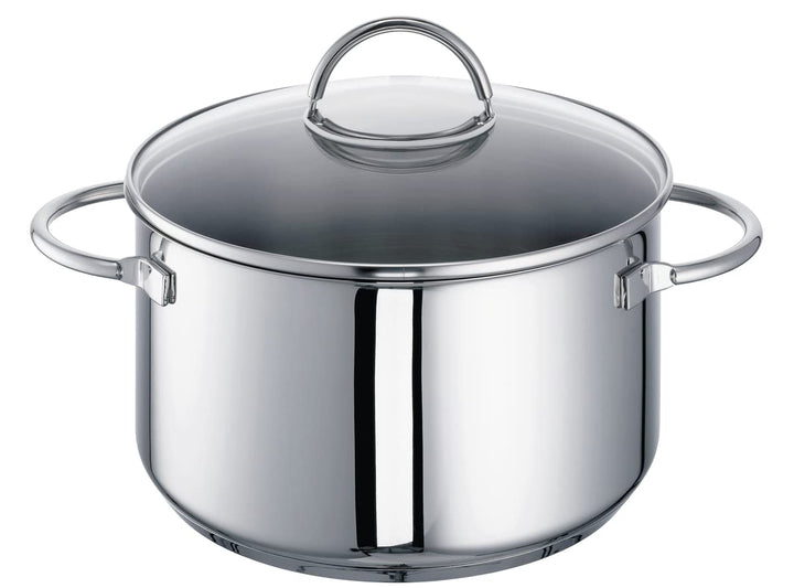 Rohe Germany, Edelstahl Fleischtopf Ravenna 24 cm, 18/10, Inhalt ca. 5,5 ltr 24 cm Durchmesser, 24 c