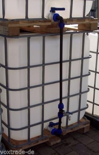 Verbindungsset für 2 übereinander stehende Wassertanks