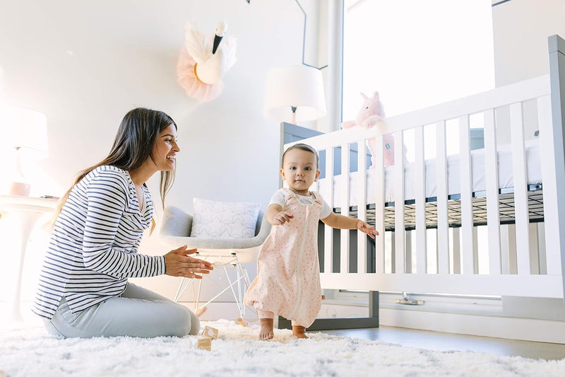 Ergobaby ganzjahres Baby-Schlafsack mit Füssen Gurtschlitz 6-18 Monate Baumwolle Tog 1 Sommer Winter