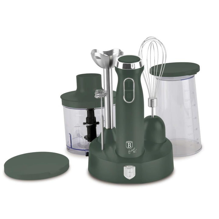 Berlinger Haus - Stabmixer mit Zubehör, Kollektion Mattgrün - Grün