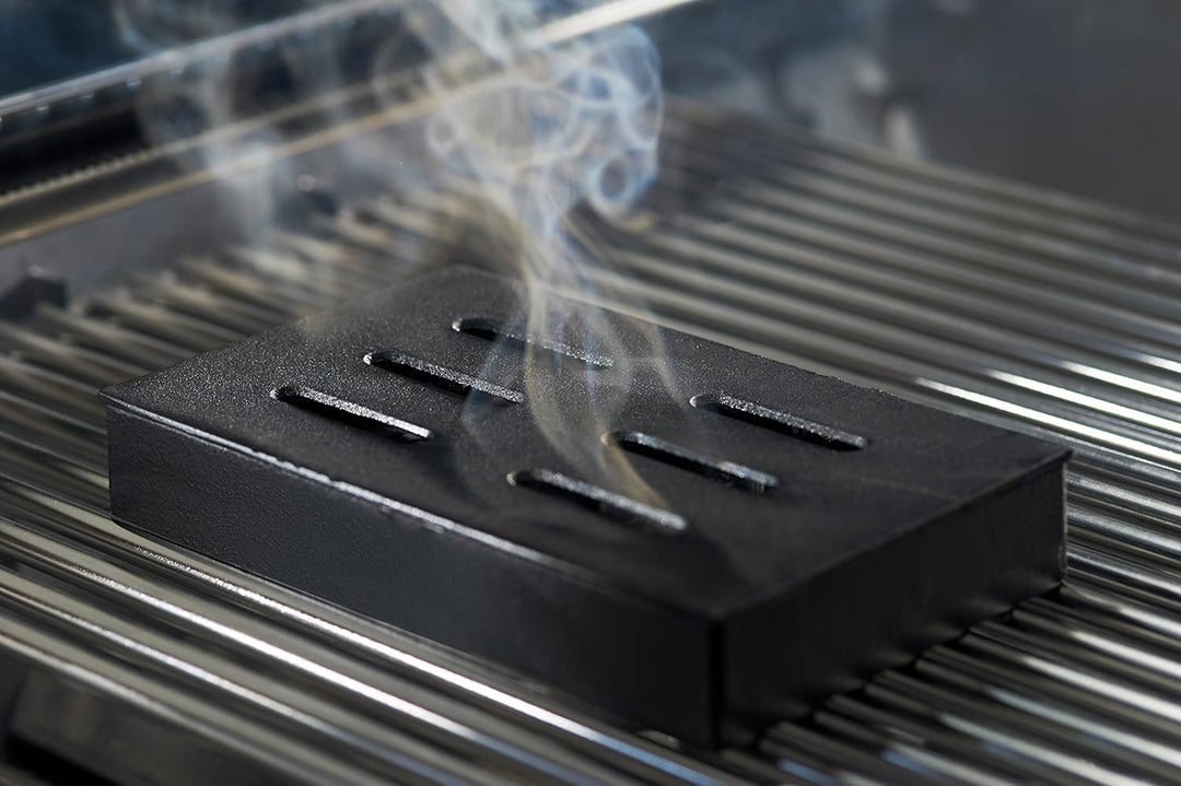 GrillPro 00150 Räucherbox aus Gusseisen, Gusseisen