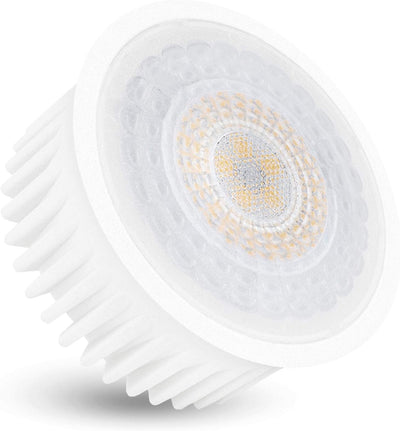 linovum 10 Stück LED Modul 5W warmweiss ultra flach ø50 x 23 mm für Einbauleuchten Spots - Perfekter