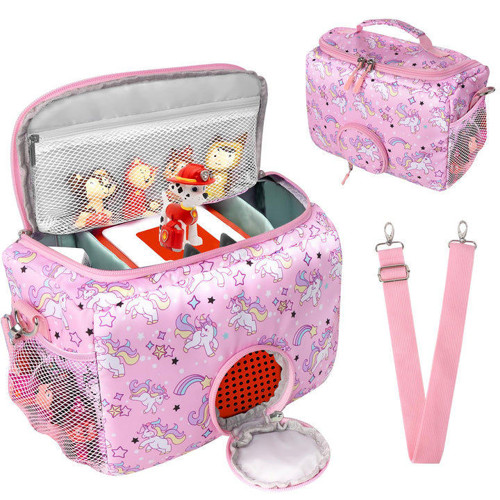 Tragetasche für Toniebox Starter Set, für Tonie-Figuren, Kopfhörer, Ladestation und Zubehör, Aufbewa