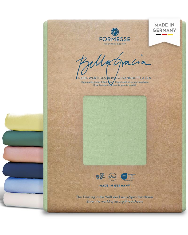 Formesse Bella Gracia Spannbetttuch Pistazie 140x190 - 160x220 140x190 - 160x220 cm Pistazie, 140x19