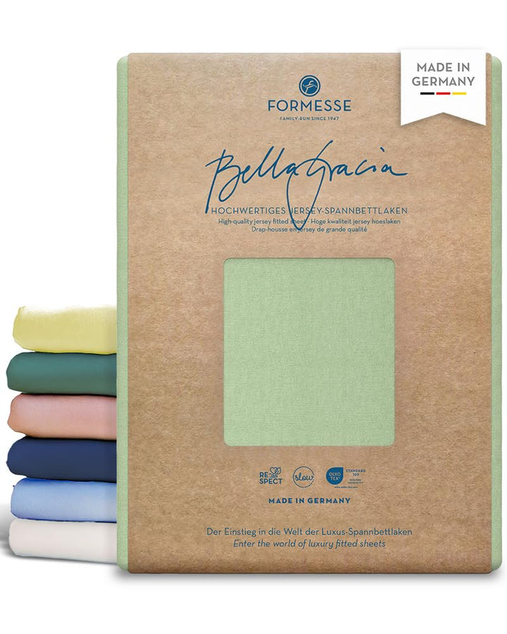 Formesse Bella Gracia Spannbetttuch Pistazie 140x190 - 160x220 140x190 - 160x220 cm Pistazie, 140x19