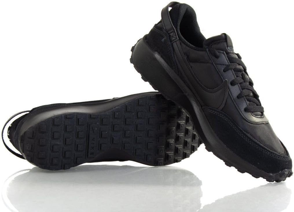 NIKE Herren Waffle DebutSneaker 40 EU Schwarz Schwarzer Noir Anthrazit, 40 EU Schwarz Schwarzer Noir