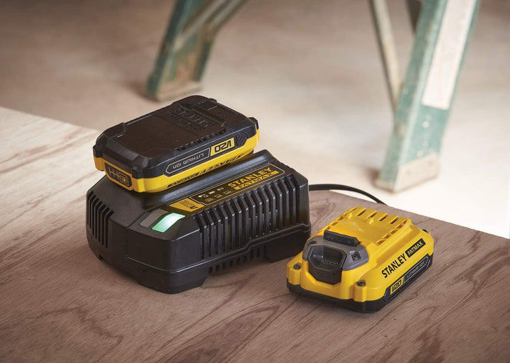 Stanley FatMax 18V 2-Gang Akku-Bohrschrauber SFMCD710D2K (2.0Ah, max. Drehmoment 60Nm, bürstenloser