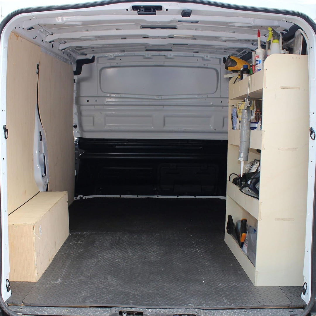 Vanify - Kompatibel mit Renault TRAFIC L1 2015+ Fahrzeugeinrichtung Fahrzeugregale, Beifahrerseite R