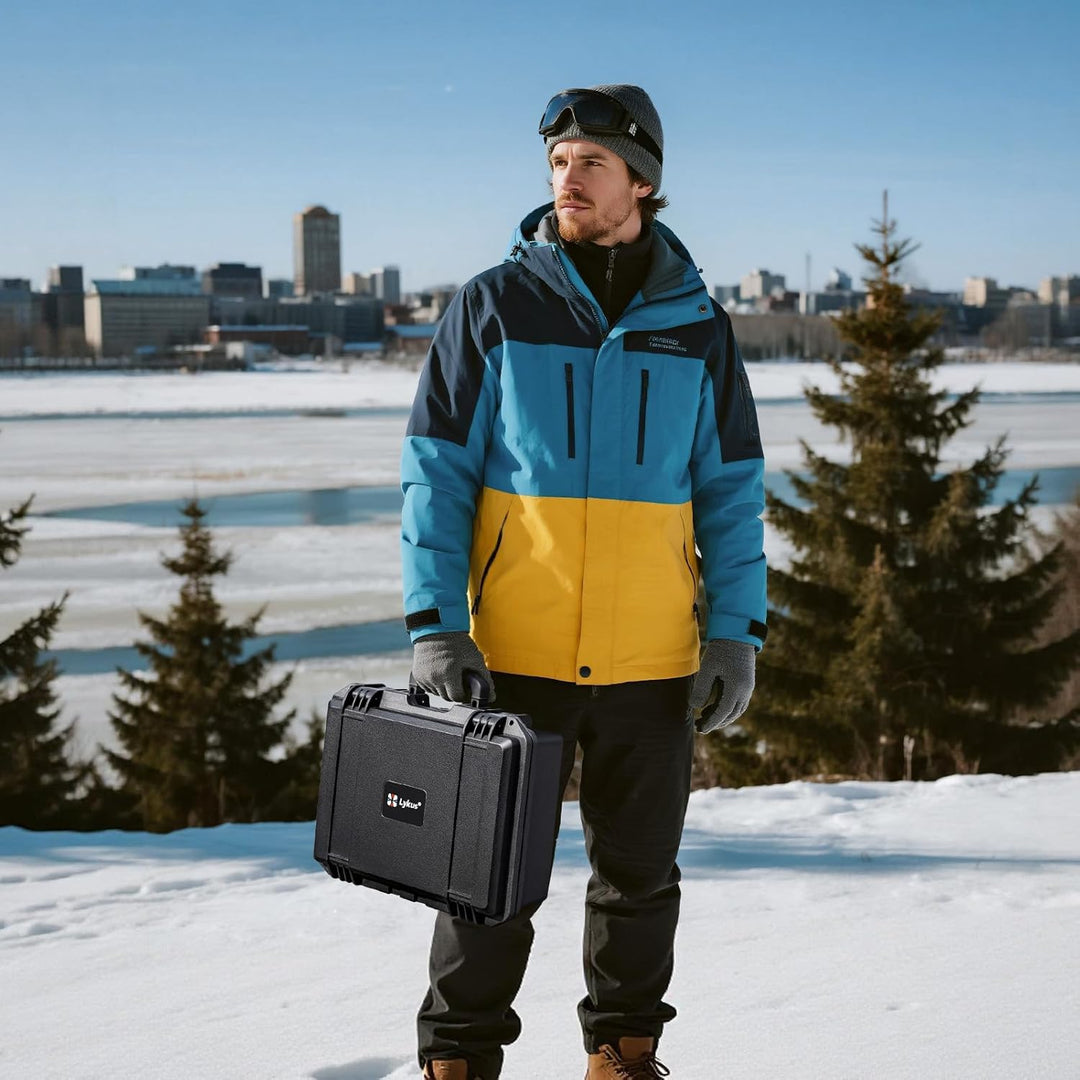 Lykus Titan AA100 Wasserdicht Tasche/Koffer/Case für Antigravity A1 Drone Bundles,Unterstützt 7 Akku