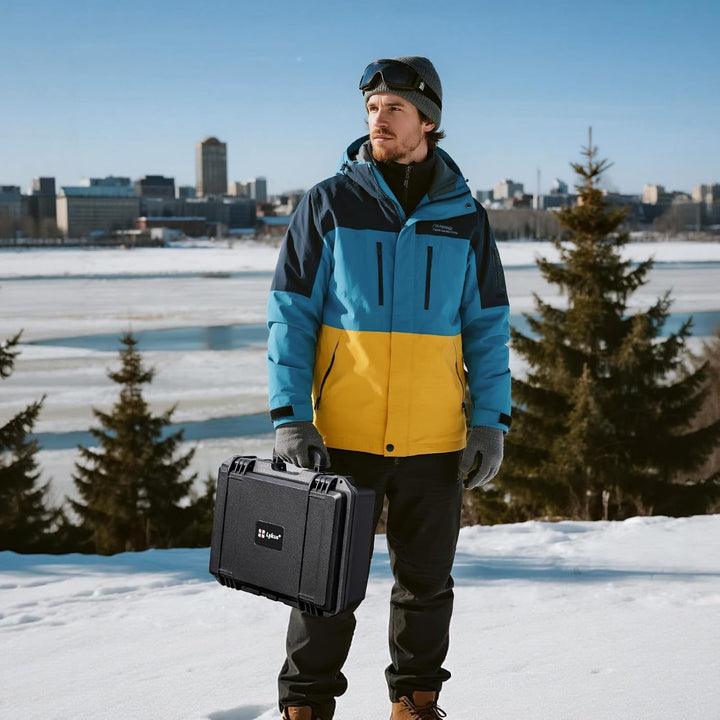 Lykus Titan AA100 Wasserdicht Tasche/Koffer/Case für Antigravity A1 Drone Bundles,Unterstützt 7 Akku