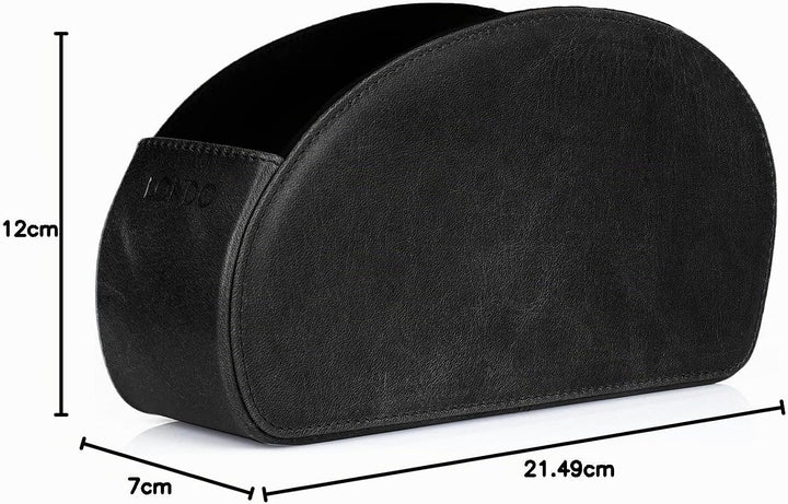 Londo Fernbedienungshalter mit 5 Taschen - Platz für DVD, Blu-Ray, TV, oder Apple TV Fernbedienungen
