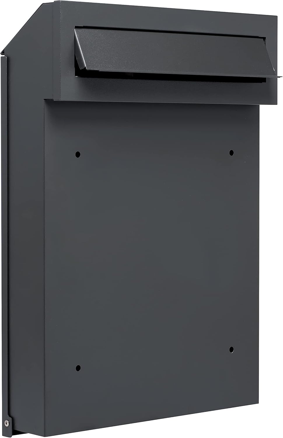 Zaunbriefkasten Torbriefkasten Durchwurf Mauerdurchwurf Briefkasten C4 Entnahme Hinten Doppelstabmat