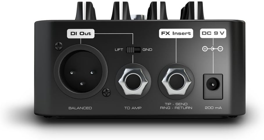 Palmer POCKET AMP BASS Tragbarer Bass-Vorverstärker (Pepbass), Bass