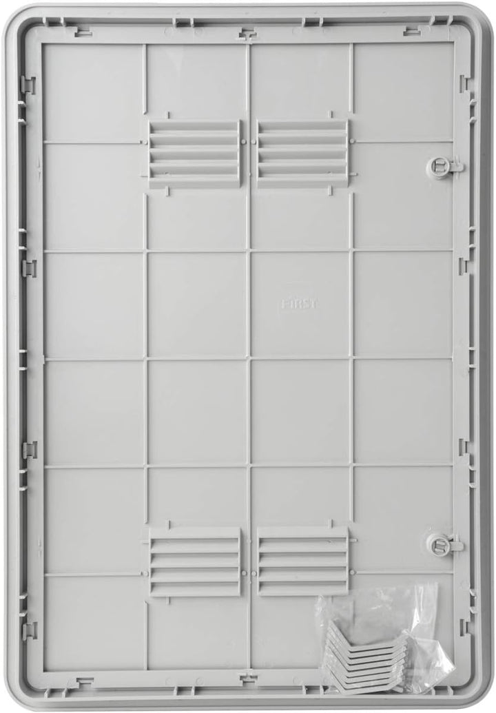 Die Belüftung sig4060g-y Revisionsklappe Gas aus ABS, grau, 450 x 650 mm Grau 450 x 650 mm Einbau-GA