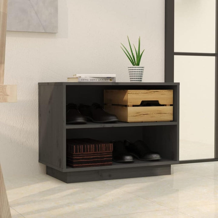 ZEYUAN Schuhschrank, Shoe Cabinet, Schuhregal, Schuhe Schrank, Flurschrank, Schuschrankkommode, Grau