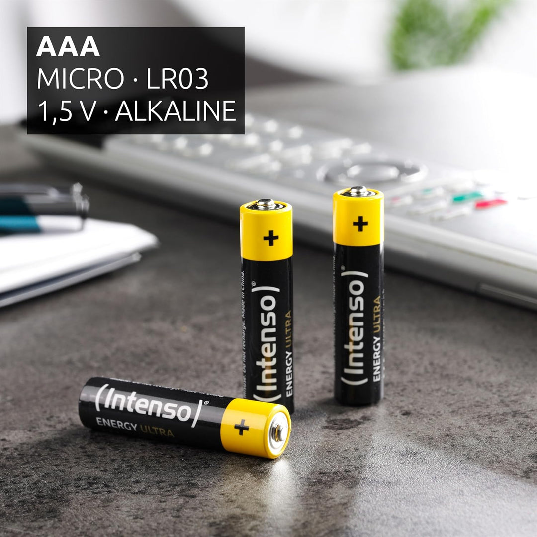 Intenso Energy Ultra AAA Micro LR03 Alkaline Batterien 150er Pack, gelb-schwarz 150er - AAA, 150er -