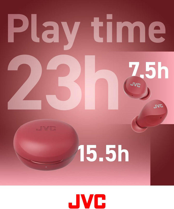 JVC Gumy Mini Wireless Headphones — Kleine und leichte Bluetooth-Kopfhörer (5.1) mit 3 Klangmodi, Wa
