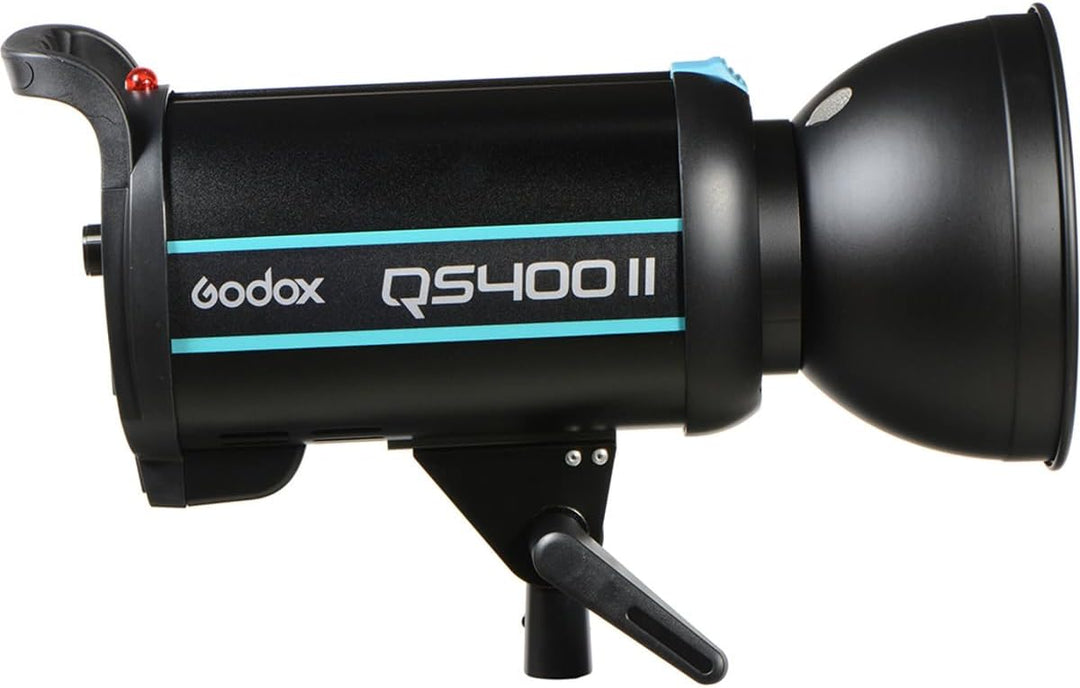 GODOX Photostudio Strobe Blitzlicht QS400II 400W 5600K mit 150W Modellierung Lampe für Studios (QS40