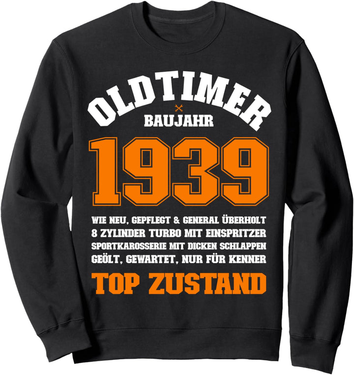 Oldtimer Baujahr 1939 - Top Zustand Sweatshirt